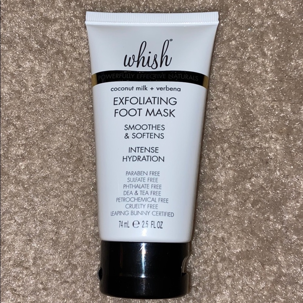 New still in box Whish Exfoliating Foot Mask - Picture 2 of 2